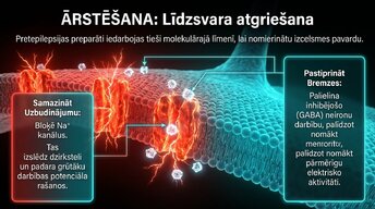 Prezentācija 'Darbības potenciāls un epilepsija: depolarizācija un repolarizācija smadzenēs', 12.