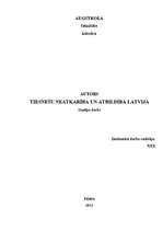 Referāts 'Tiesnešu neatkarība un atbildība Latvijā', 1.