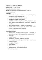 Konspekts 'Nodarbības konspekts mūzikā pirmsskolā', 1.