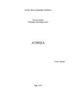 Referāts 'Atmiņa', 1.