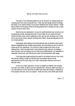 Eseja 'Books Are Better than Movies', 1.