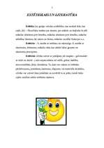 Referāts 'Estētiskās vērtības', 2.