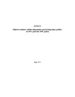 Referāts 'Ministru kabineta valdību deklarācijās paustā integrācijas politika no 1993.gada', 1.