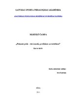 Referāts 'Plakanā pēda - tās iemesli, profilakse un ārstēšana', 1.