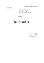 Konspekts 'Ansamblis "The Beatles"', 1.