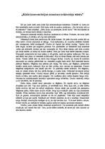 Eseja 'Kāda koncentrācijas nometnes iedzīvotāja stāsts', 1.