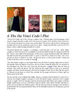 Eseja '"The Da Vinci Code" by Dan Brown', 5.