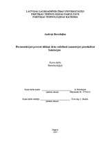 Referāts 'Fermentācijas procesi salami desu ražošanā, izmantojot pienskābas baktērijas', 1.