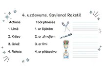 Prezentācija 'Latviešu valodas uzdevumi 1.–2. klasei', 7.