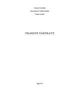 Prakses atskaite 'Prakses atskaite AS "Hansabanka"', 1.