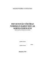 Referāts 'PVN darījumos ar kokmateriāliem', 1.