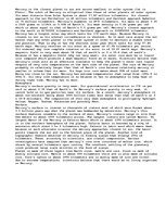 Eseja 'Mercury (Planet)', 1.