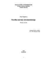 Referāts 'Tiesību normu sistematizācija', 1.