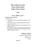 Eseja 'Lēmumu pieņemšana', 1.