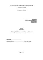 Referāts 'Meža lakstaugu pielietošana apstādījumos', 1.