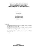 Konspekts 'Ekonomikas izaugsmes un makroekonomikas nestabilitāte', 1.