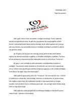 Eseja 'Uzņēmuma "Terranova" vēsture', 1.