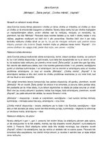 Konspekts 'Jāņa Ezeriņa noveļu "Mērkaķis", "Šaha partija", "Cilvēks mārkā", "Kaprači" analī', 1.