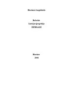 Referāts 'Zemgale', 1.