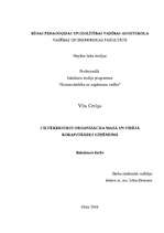 Diplomdarbs 'Cilvēkresursu organizācija mazā un vidējā kokapstrādes uzņēmumā', 1.