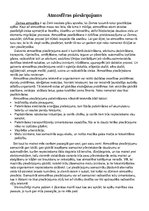 Eseja 'Atmosfēras piesārņojums', 1.