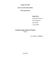 Referāts 'Invazīvās sugas Latvijā un pasaulē', 1.