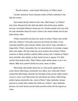 Eseja 'Paaudžu tradīcija - naida iemesls Dievlodziņu un Vilkaču starpā', 1.