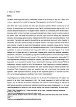 Referāts 'World Trade Organization', 3.