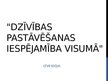 Prezentācija 'Dzīvība Visumā', 1.