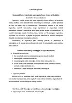 Konspekts 'Komunicēšanās tehnoloģiju un organizēšanas formu artikulācija', 1.