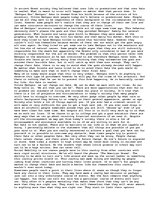 Eseja 'Oedipus Rex, Predestined Fate', 1.