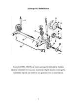 Konspekts 'Gaitas iekārtas ekspluatācija automašīnai "Opel Vectra"', 5.