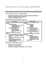 Konspekts 'Intercultural Competences in Business', 10.