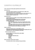 Konspekts 'Intercultural Competences in Business', 28.