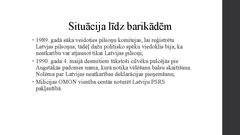 Prezentācija 'Barikādes', 3.