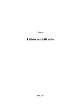 Referāts 'Lībiešu muzikālā dzīve', 1.