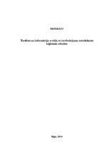 Referāts 'Tiesības uz informāciju e-vidē, to ierobežojumi', 1.