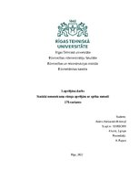 Paraugs 'Statiski nenoteicama rāmja aprēķins ar spēku metodi', 1.