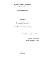 Referāts 'Senās Romas valsts iekārtas evolūcija', 1.