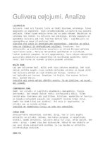 Konspekts 'Filmas "Gulivera ceļojumi" analīze', 1.