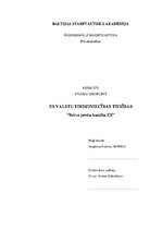 Referāts 'Brīva preču kustība ES', 1.