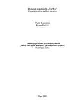 Eseja 'Recenzija par izlasīto Seta Godina grāmatu "Violetā govs. Kļūsti ievērojams, pār', 1.