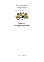 Referāts 'Mūra starpsienas', 1.