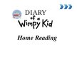 Prezentācija 'Home Reading "Diary of a Wimpy Kid"', 1.