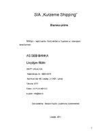 Biznesa plāns 'Studiju darba biznesa plāns', 2.