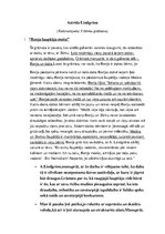 Konspekts 'Trīs Astridas Lindgrēnas prozas darbu vērtējums interesantas bērnu grāmatas  kon', 1.