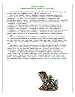 Eseja 'Mežsaimniecība tagad un nākotnē', 1.