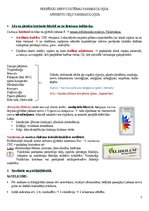 Konspekts 'Aferento ceļu farmakoloģija', 1.