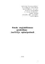 Referāts 'Fondu saglabāšanas problēmas lasītāju apkalpošanā', 1.