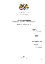 Referāts 'Būvdarbu plānošana un organizēšana', 1.